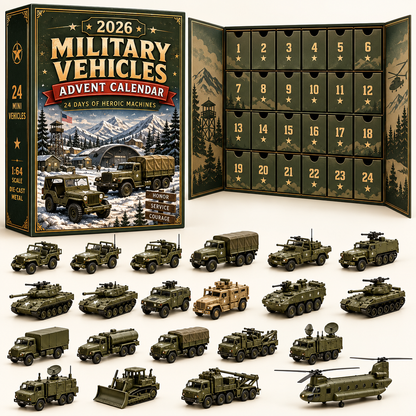 Military Vehicles - Advent Calendar