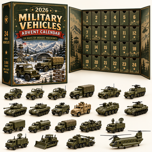 Military Vehicles - Advent Calendar