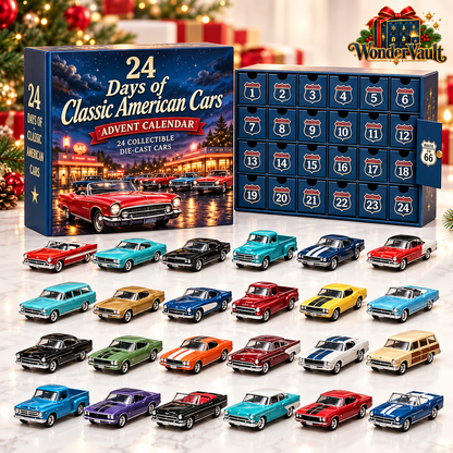 Classical American Cars - Advent Calendar