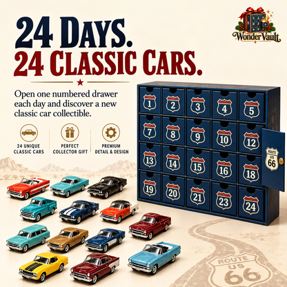 Classical American Cars - Advent Calendar