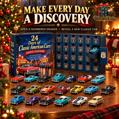 Classical American Cars - Advent Calendar